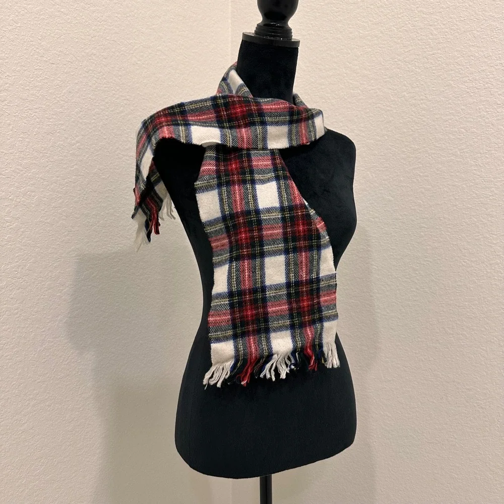 Highland Home Industries 100% New Pure Wool Scarf Holiday‎ Winter Scotland